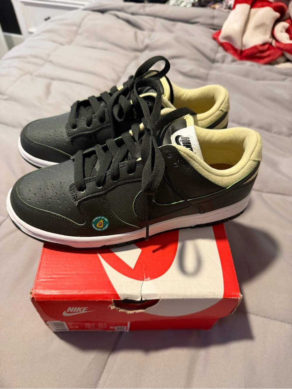Nike Dunks Low- Avocado Edition
